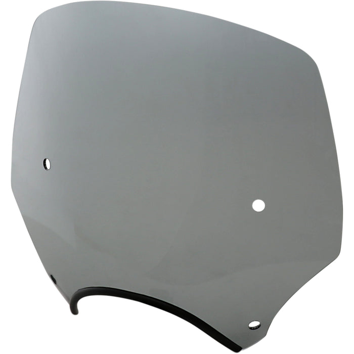 MEMPHIS SHADES 2311-0076 MEP5263 El Paso Sportshield — 9" - El Paso Windshield - 15" - 9" Headlight Cutout - Black Smoke