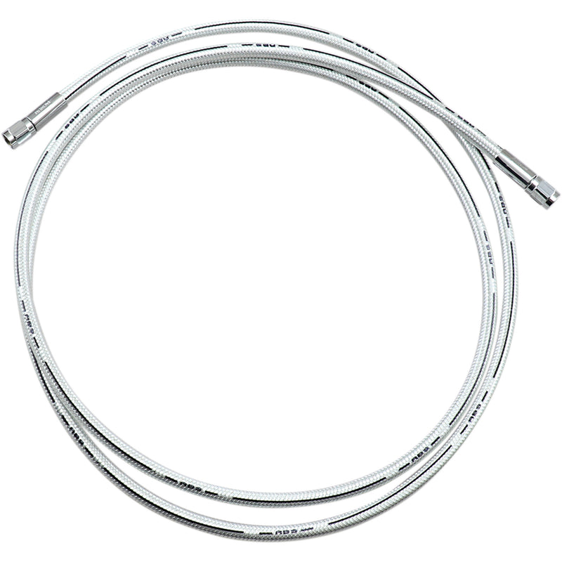 MAGNUM SHIELDING 1741-5449 AS3574 Braided Universal ABS Brake Line - 74" - Sterling Chromite II