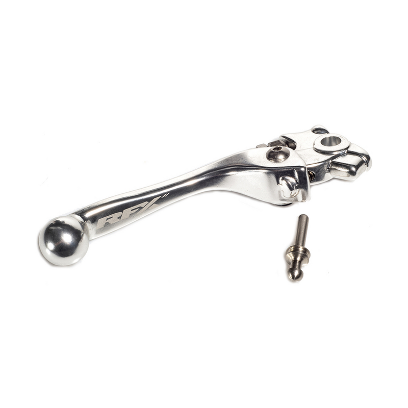 Rfx Race Front Brake Lever Silver - FXBL 20500 55SV Kawasaki KX 450 / KX 250 2019-2025