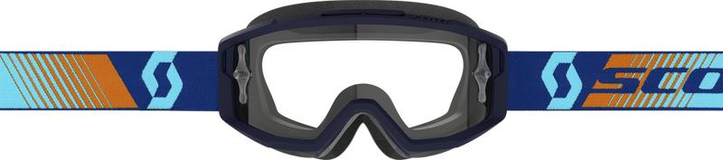 Scott 51-5544 285537-7436113 SPLIT OTG GOGGLE ROYAL BLUE ORANGE CLEAR WORKS