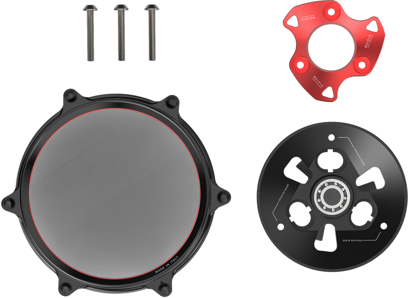 Rizoma 58-ZDM179R ZDM179R CLUTCH COVER RED DUC V2