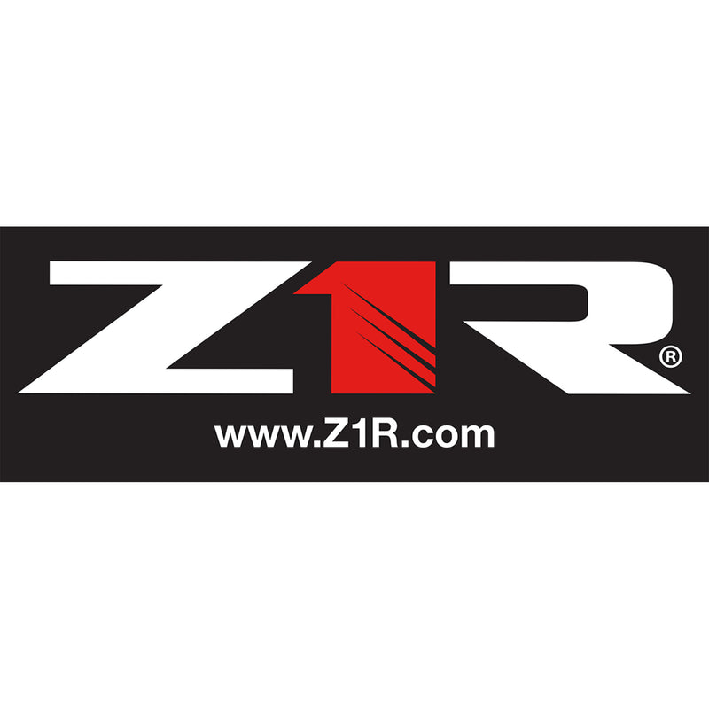 Z1R 9905-0062 Sign dual  8x22 black