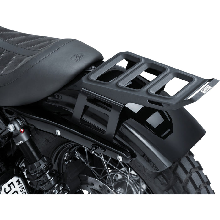 KURYAKYN 1510-0469 KUR6665 Dillinger Luggage Rack Luggage Rack - Black