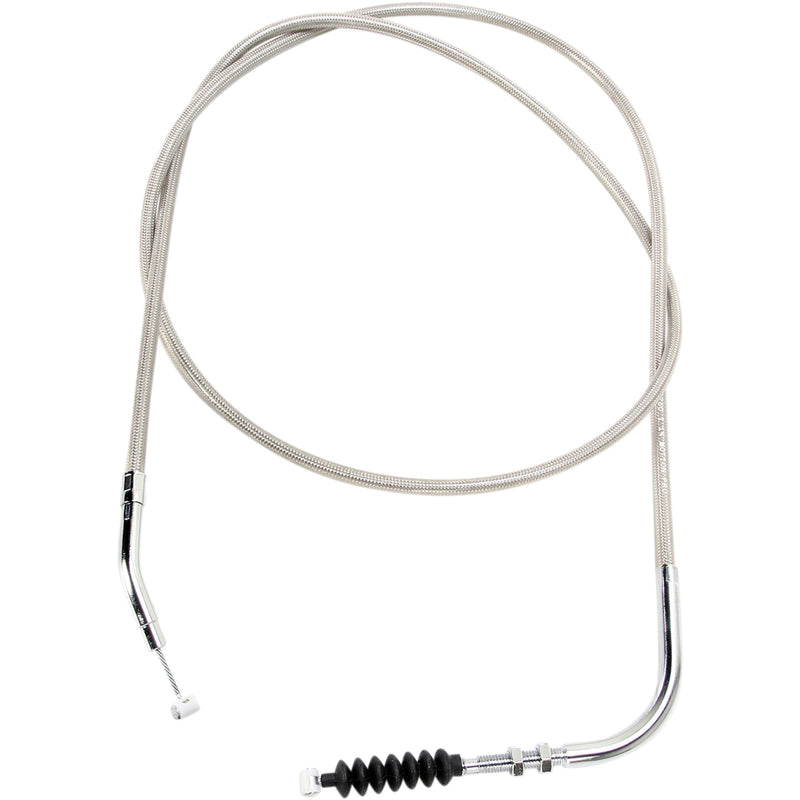 MOTION PRO 0652-1940 64-0260 Armor Coat Stainless Steel Clutch Cable suzuki - +8"