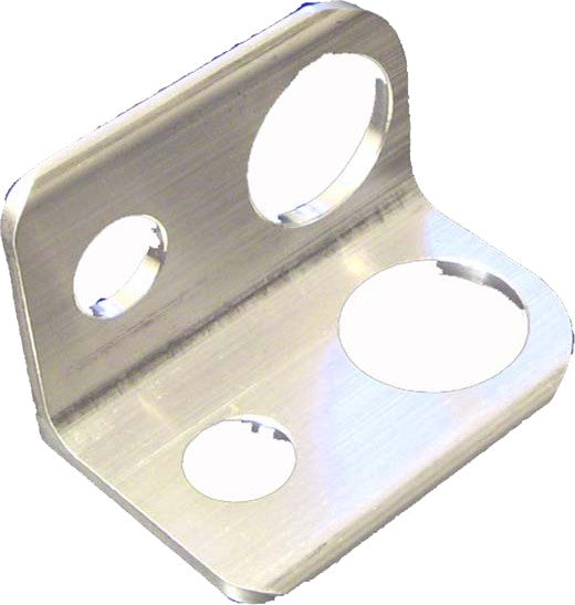 Modquad 28-42701 FM-1 AXLE FLAG MOUNT (POLISHED)