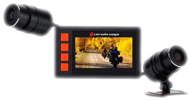 Cerwin Vega 94-1045 C480 DUAL CAMERA DVR FRONT/REAR