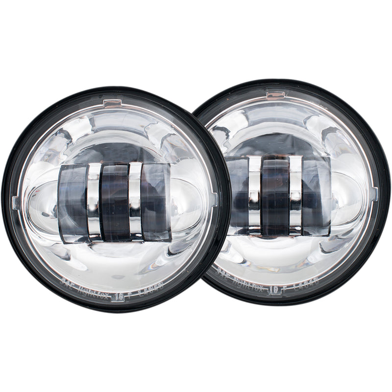 RIVCO PRODUCTS 2001-1567 LED-135C 4.5" LED Passing Lamps - 4-1/2" - Chrome