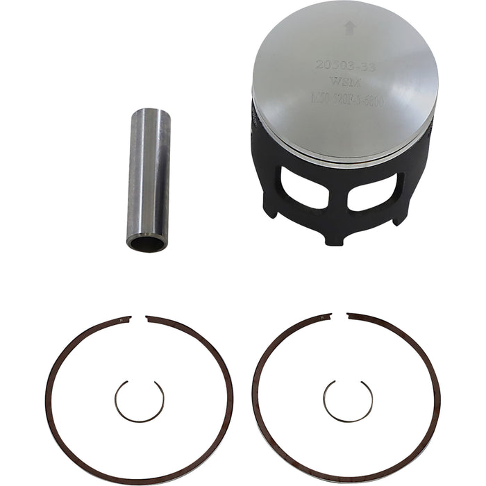 WSM 0910-0276 50-520-5-68 Forged Piston Kit Piston Kit - 68.00 mm - Big Bore Long Rod - Yamaha 350 Banshee