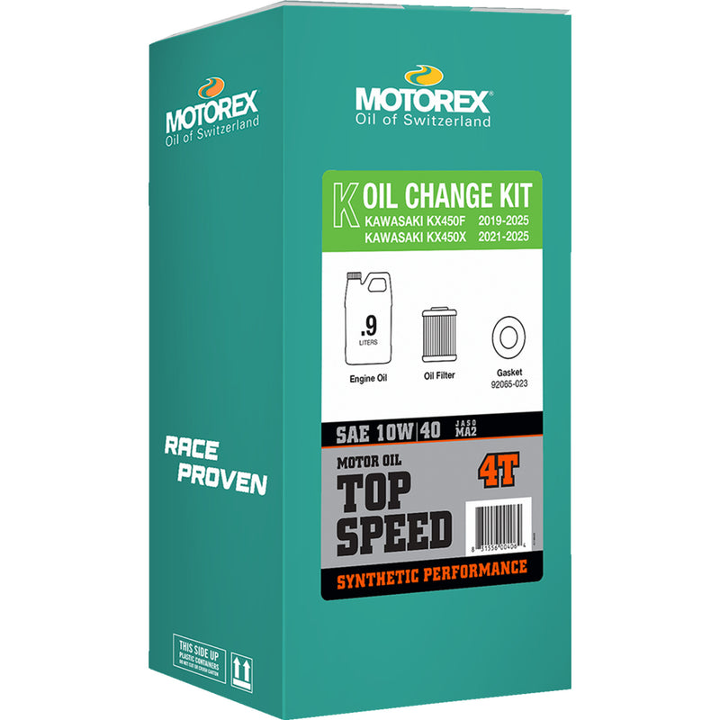 Motorex Oil Change Kit - 311248 Kawasaki KX 450 2019-2026