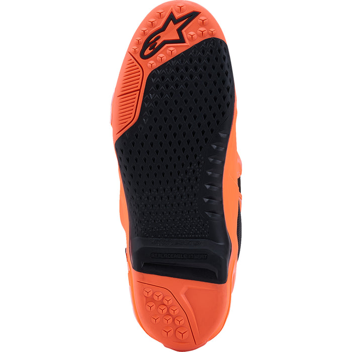 ALPINESTARS Tech 10 Supervented Boots Fluorescent - Orange/Black