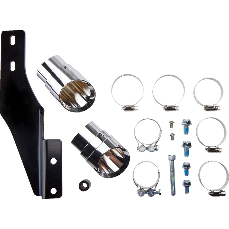 Cobra Speedster Slashdown 2-Into-2 Exhaust System - 6851 For Harley Softail 2007-2011
