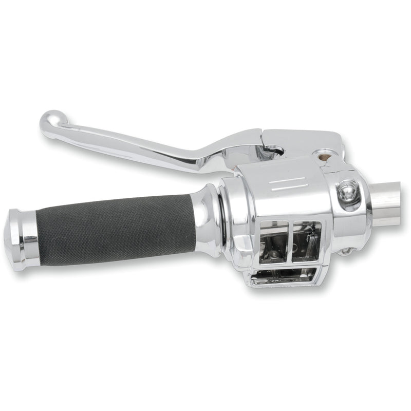 DRAG SPECIALTIES 0610-0502 Handlebar Control Kit w/o Switches Handlebar Controls - 11/16" Master Cylinder