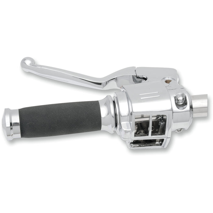 DRAG SPECIALTIES 0610-0502 Handlebar Control Kit w/o Switches Handlebar Controls - 11/16" Master Cylinder