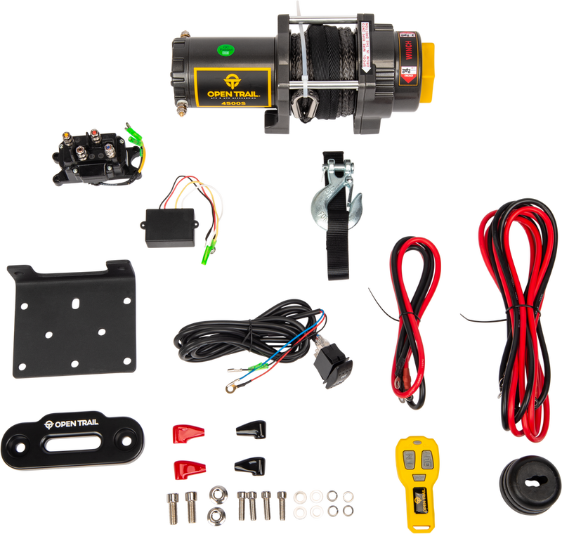 Open Trail 459-0132 460-0132 4500LB WINCH SYNTHETIC ROPE