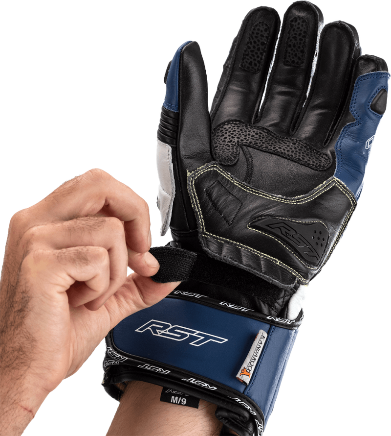 Rst 556-2666108 102666BLU-08 TRACTECH EVO 4 CE GLOVE BLUE/WHITE/BLACK SM