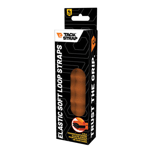 Tack Strap 29-2531 TS-PS-ESL4 ELASTIC SOFT LOOP 4/PK 20" X 1IN