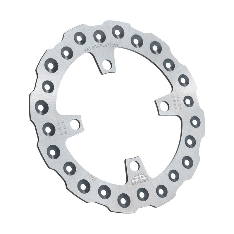 JT Sprockets Front Brake Rotor SS Self Cleaning - JTD2001SC01 For Kawasaki KX 65 2000-2009 | Suzuki RM 65 2003-2005
