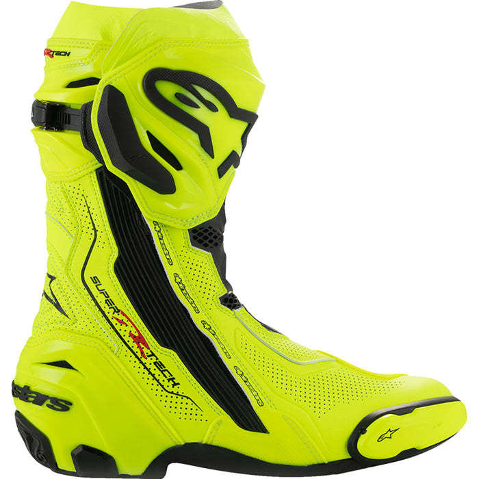 ALPINESTARS Supertech R Vented Boots Fluorescent - Yellow/Black US