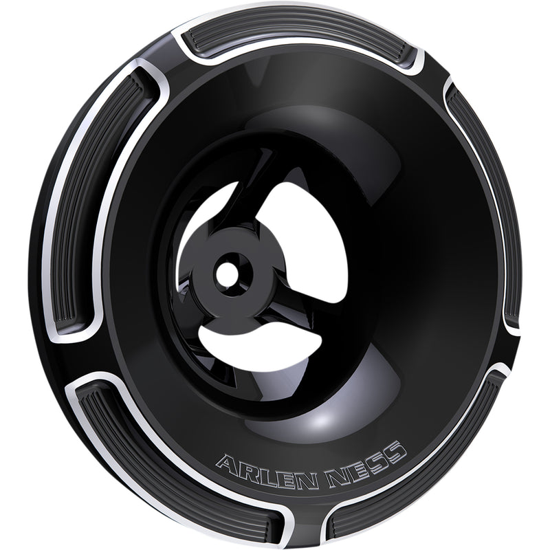 ARLEN NESS 1014-0301 601-002 Velocity Air Cleaner Cover - Beveled - Black