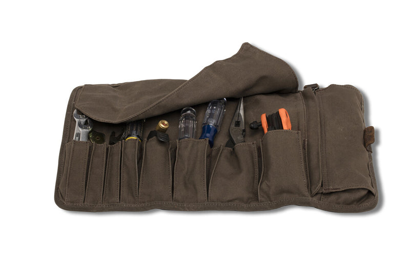 Burly Brand 750-05520 B15-1030D TOOL ROLL DARK OAK