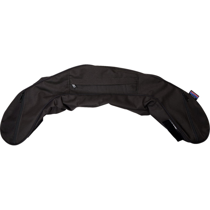 PARTS UNLIMITED 0710-0103 Polaris Snowmobile Windshield Bag Snowmobile Windshield Bag - Black - Polaris '99-'02