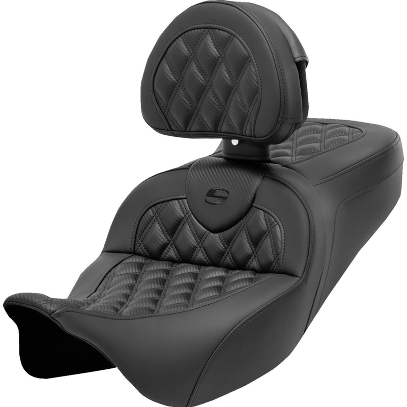 Saddlemen Roadsofa™ Seat - 808-07B-206B0 For Harley Touring 2008-2024