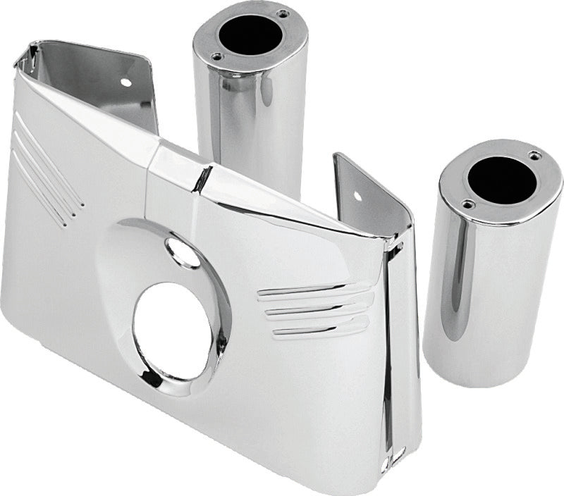 Bikers Choice 491362 86-08 Flst Chrome 5 Piece Fork Cover Kit - Photo - Primary