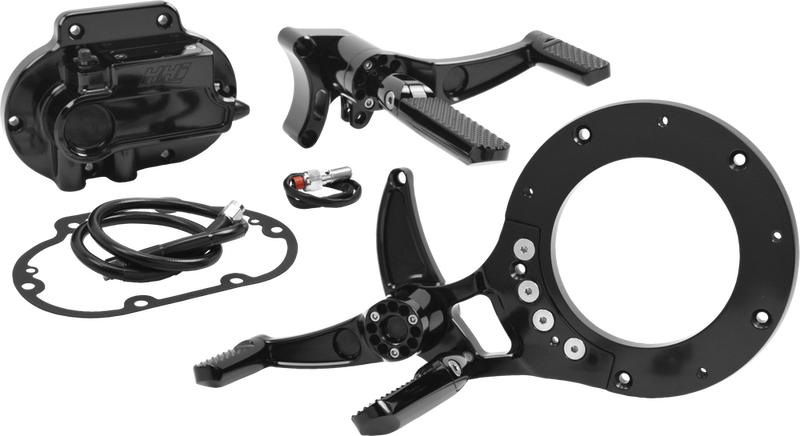 Hawg Halters Inc MID-Cntrl Kit HYD Clutch Black FLH - MCK-FH16AS-FK For Harley Touring 2017-2020