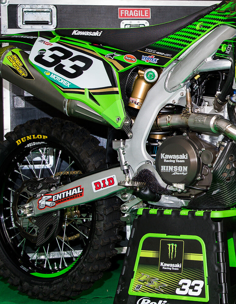 Polisport Graphic Guards Clear - 8483200001 Kawasaki KX 450 / KX 250 2019-2024