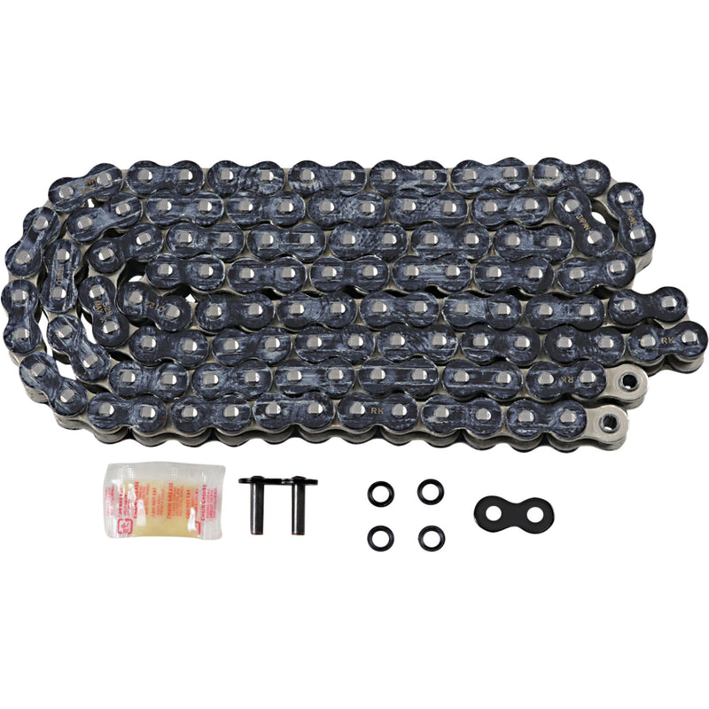 RK 1223-0966 525MAXX-120-BC 525 Max X Chain 525 Max X - Drive Chain - 120 Links - Black & Chrome