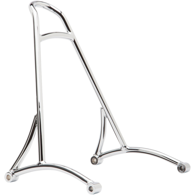 BURLY BRAND 1501-0588 B13-1504C Short Sissy Bar - Chrome - Dyna