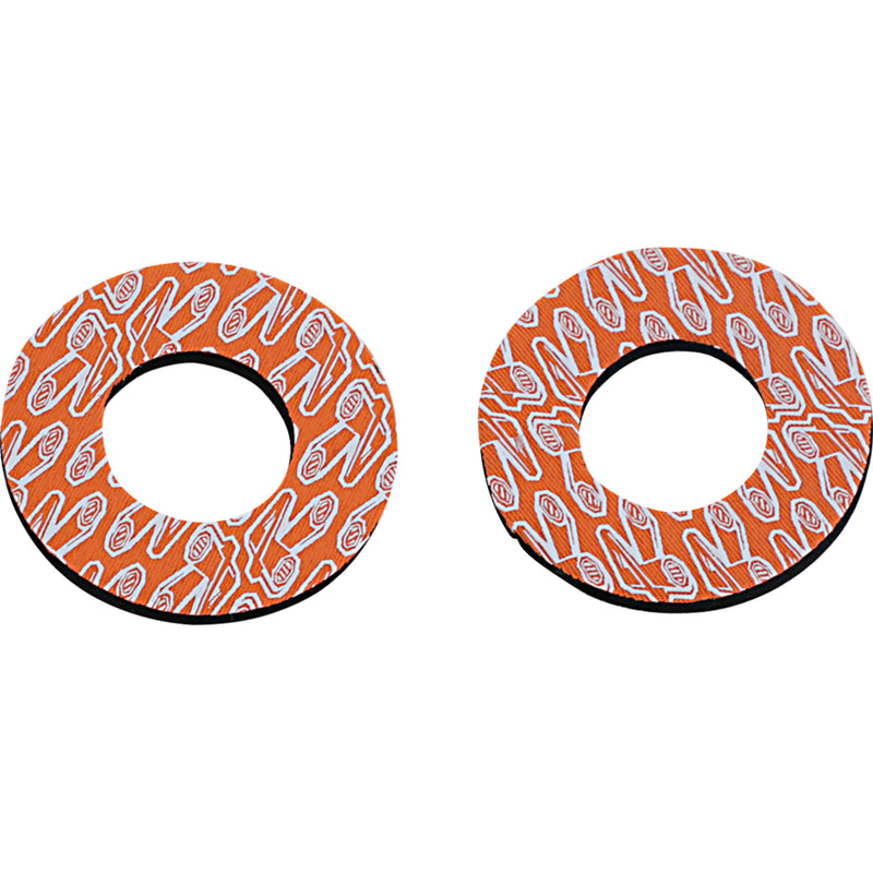 RENTHAL 0630-2085 G204 Grip Donutz white/orange
