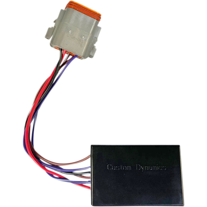 CUSTOM DYNAMICS 2050-0413 CD-ATC-3 Turn Signal Canceler - Auto-Cancel Turn Signal Module - 8-Position Female Connector