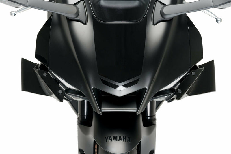 Puig Hi-tech Parts 561-20523BK 20523N FRONT GP SPOILER BLACK YAM