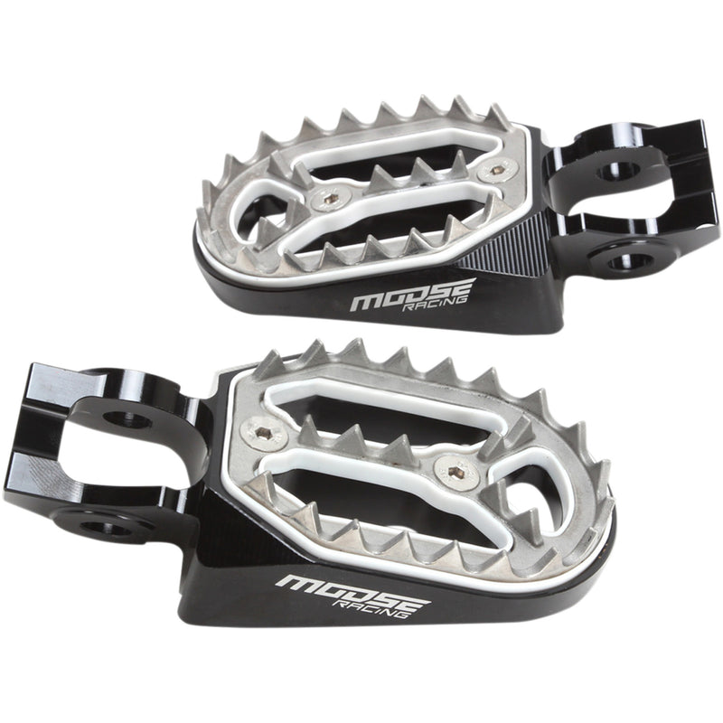 Moose Offroad Qualifier Footpegs - P17-54A4B For KTM Dirt Bikes 2016-2023 | Gas Gas Dirt Bikes 2021-2023