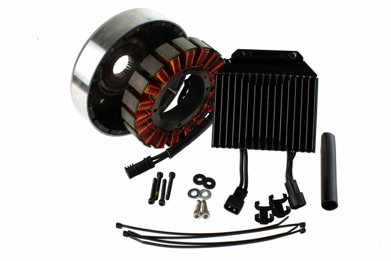Cycle Electric Alternator Kit FLH FLT W OIL Cooler - CE-84T-10 For Harley Touring 2009-2010