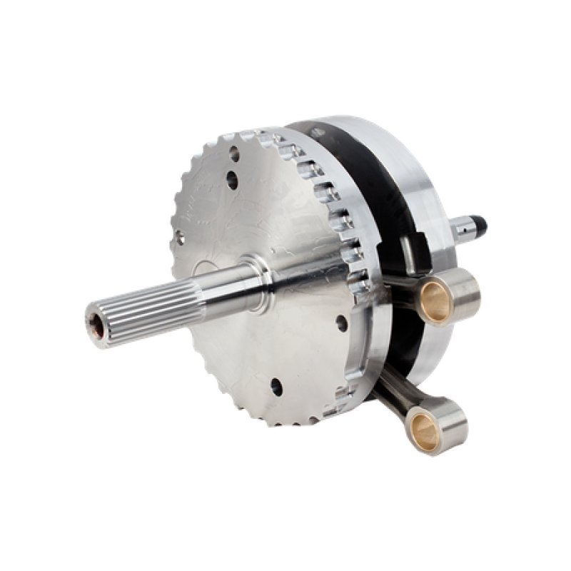 S&S Cycle 320-0351 2007+ BT 4-3/8in Stroke Flywheel Assembly W/o Sprocket Shaft Bearing Race - User 1