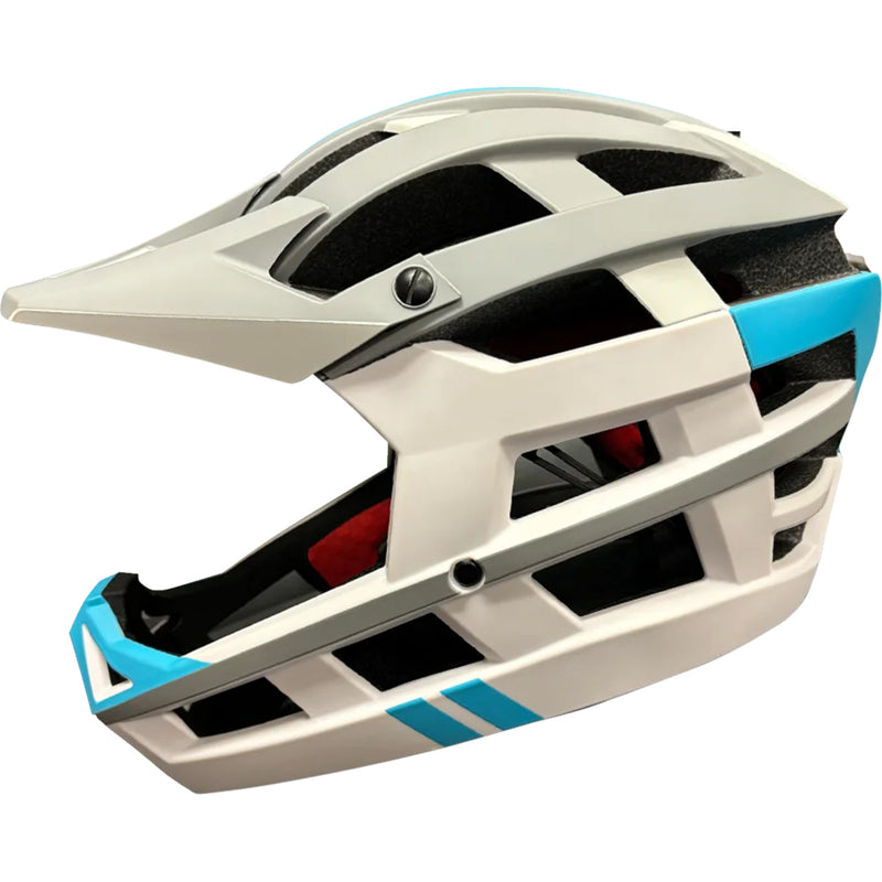 KALI 0153-0009 0221824417 Invader 2.0 Limited Edition Force Helmet Invader 2.0 Helmet - Limited - Force - White/Blue - L-2XL