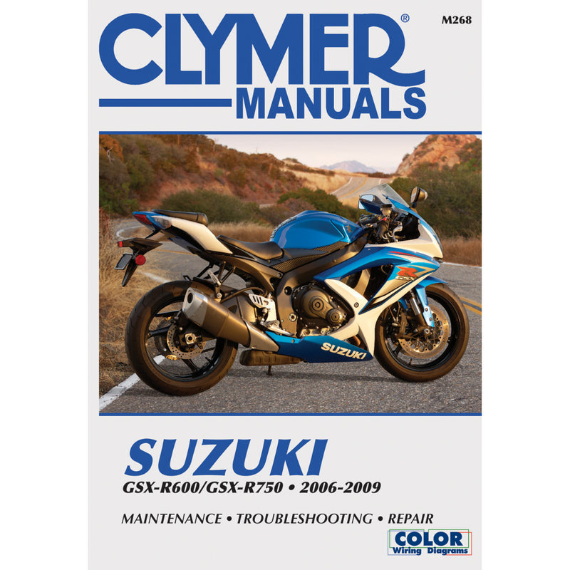 Clymer Service Manual - CM268 Suzuki 600 / 750 2006-2009