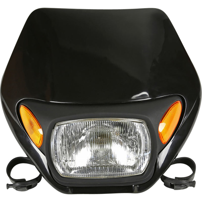 UFO 12-214-33 PF01695001 Oregon Enduro Headlight Assembly with Turn Signals Headlight with Turn Signal