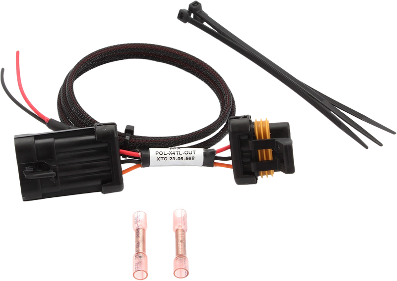 Xtc Power Products Tail Light Power Harness LIC. Plate & Whip Lights POL - POL-X4TL-OUT Polaris RZR 2024