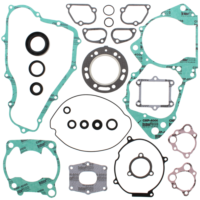 Vertex Complete Gasket SET With OIL Seals - 811257 Honda CR250R 1989-1991