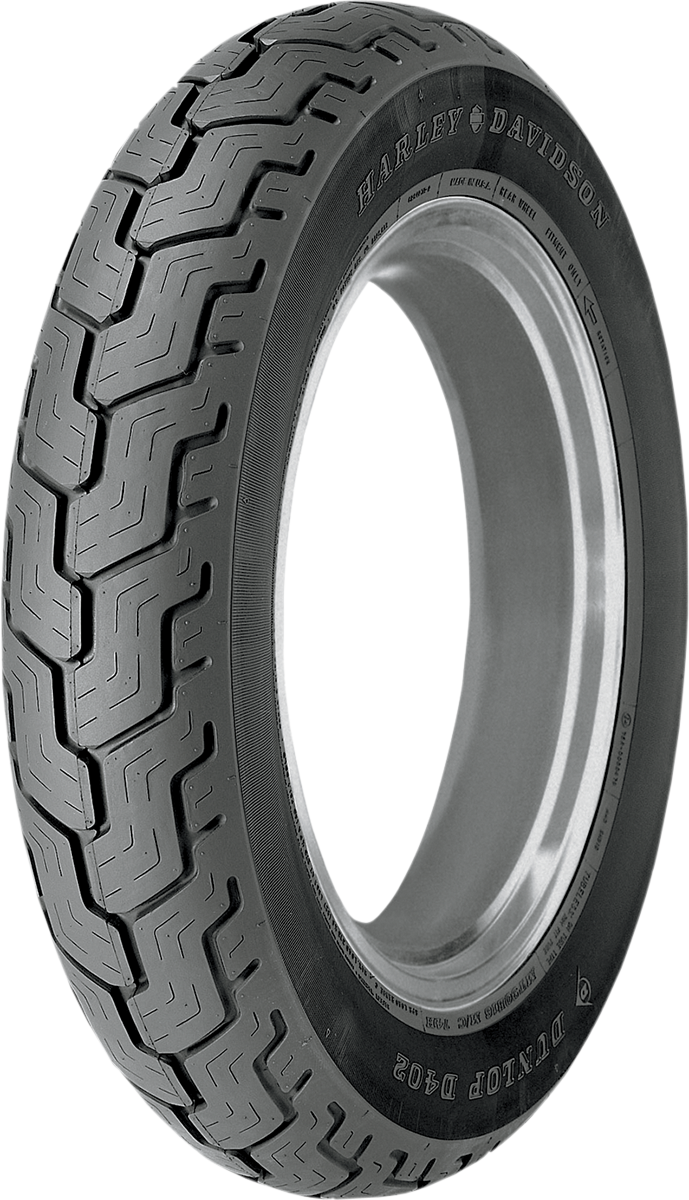 DUNLOP 3017-91 45006018 The Harley-Davidson® D402™ - Rear Tire - D402 - MT90-16 - Blackwall