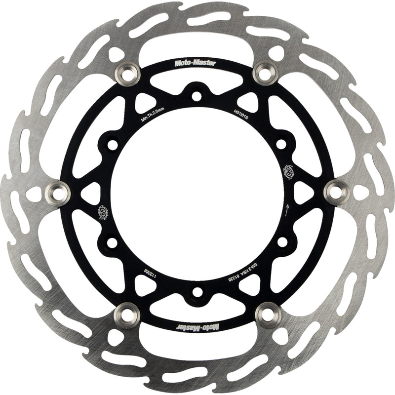 Moto-Master Flame Brake Rotor - 112088-PU Yamaha Dirt Bikes 2007-2024