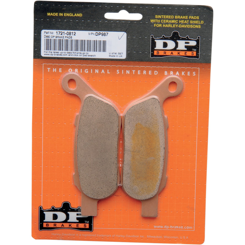 Dp Brakes Brake Pad - DP987 For Harley Motorcycles 2008-2017