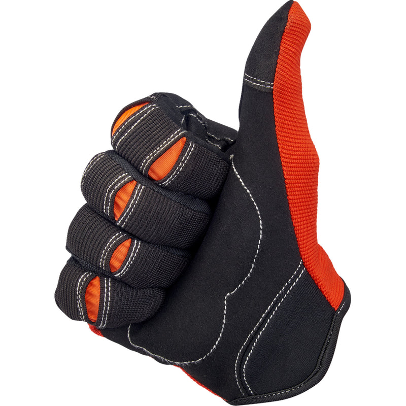 BILTWELL Moto Gloves Orange/Black