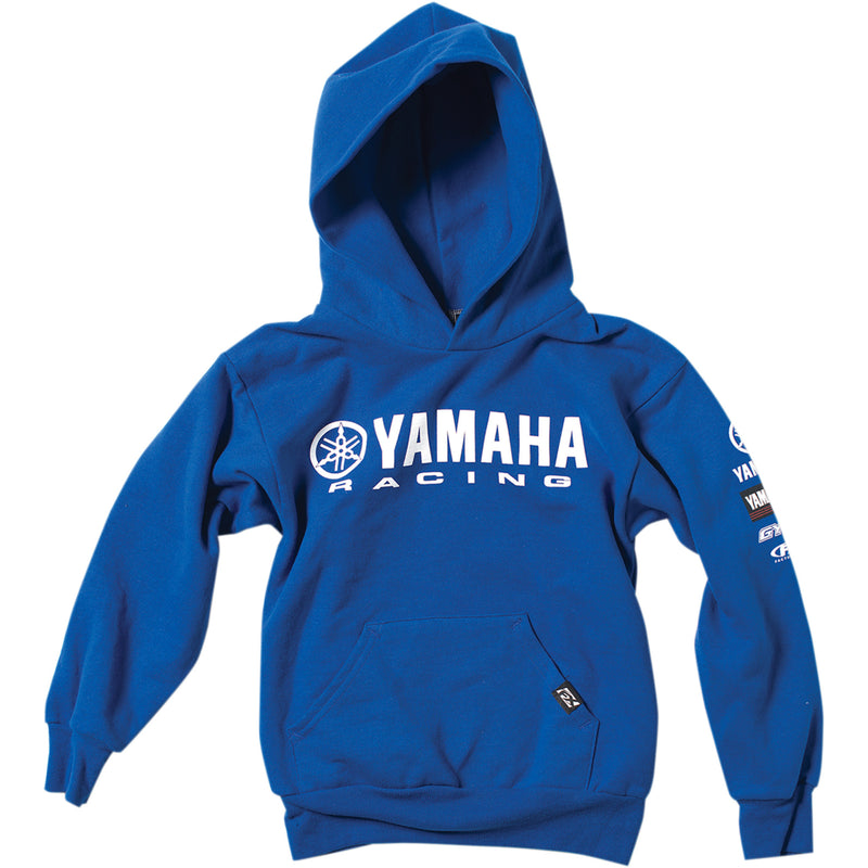 FACTORY EFFEX Youth Yamaha Racing Pullover Hoodie Royal - Blue