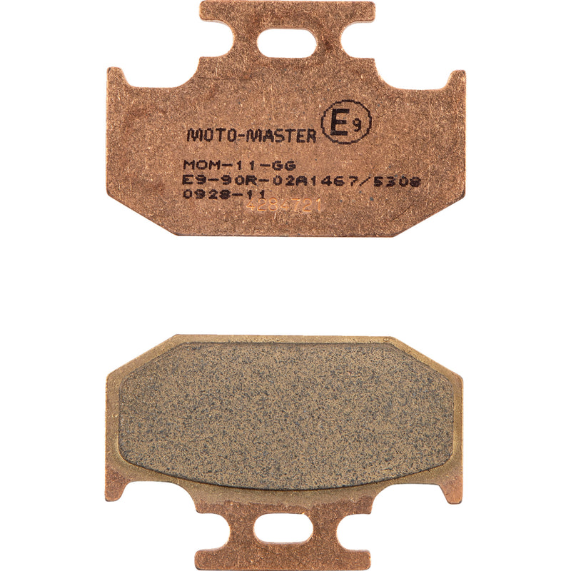 Moto-Master Brake Pad - 92811-PU For Suzuki 250 / RM 125 / RM 250 / 650SE 1989-2016 | Yamaha YZ 125 / YZ 250 / WR 400 / YZ 400 1992-1998