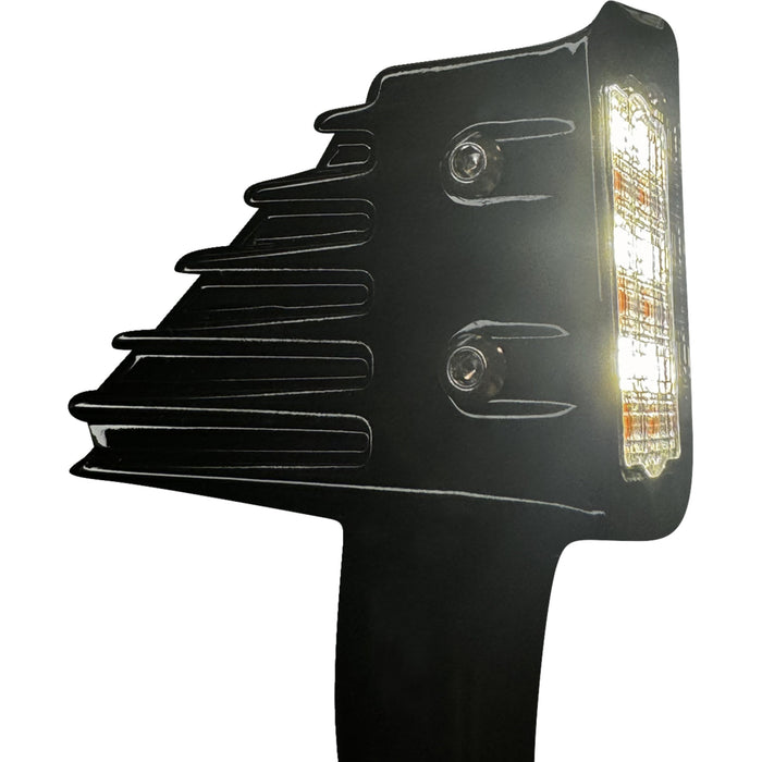 CUSTOM DYNAMICS 2020-2216 CD-LRST-FTS-B Performance LED Front Turn Signals - Gloss Black