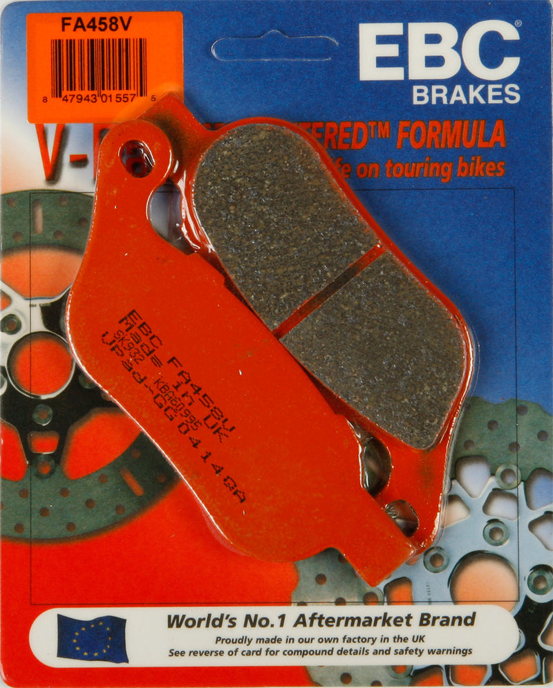 EBC Brake Pads V-Series - FA458V For Harley Motorcycles 2008-2016